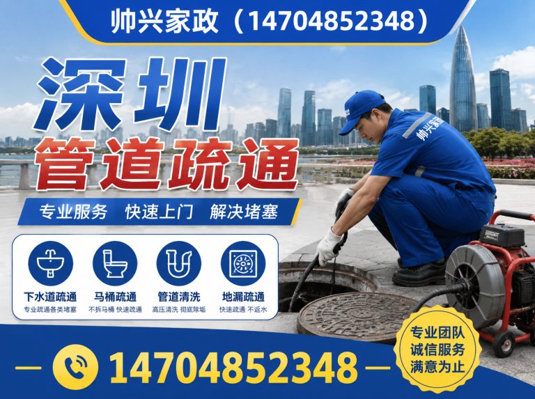 坪山区深圳管道疏通展示图